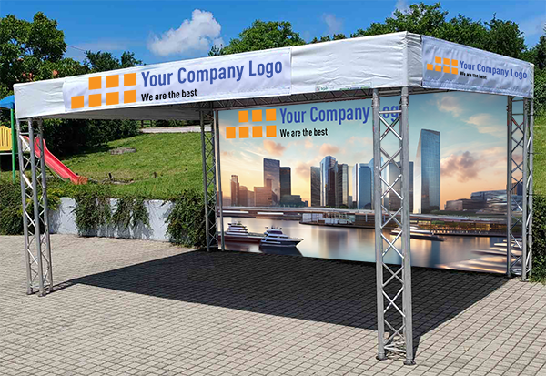 Многофункционална метална конструкция – мобилна сцена