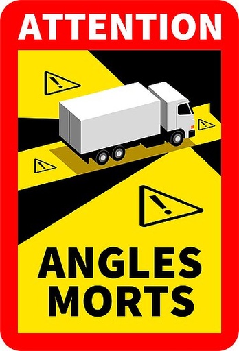 Dead spot sticker (Angle Morts)